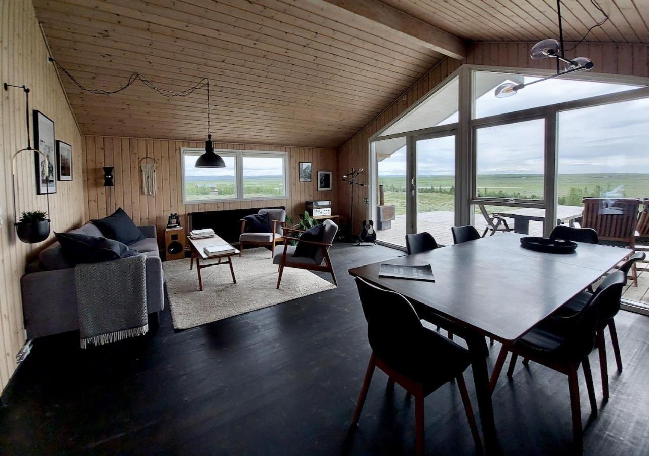 Hilltop Cabin Hekla - Golden Circle - Geysir - Mountain View 레이크홀트 외부 사진