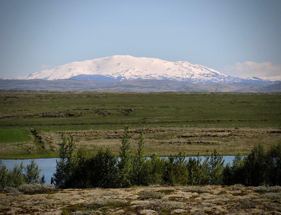 Hilltop Cabin Hekla - Golden Circle - Geysir - Mountain View 레이크홀트 외부 사진