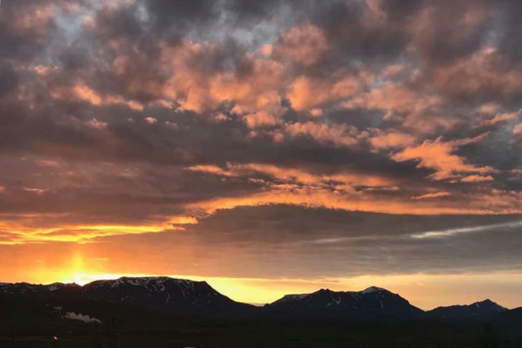 Hilltop Cabin Hekla - Golden Circle - Geysir - Mountain View 레이크홀트 외부 사진