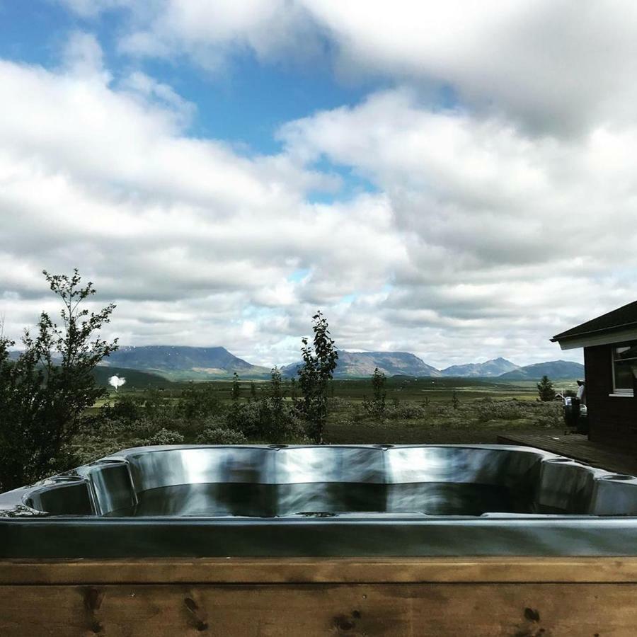 Hilltop Cabin Hekla - Golden Circle - Geysir - Mountain View 레이크홀트 외부 사진